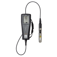 Instrumento portátil de oxígeno disuelto y temperatura con cable integral (es decir, no desmontable)